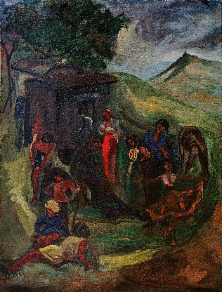 Marie Valade, r&eacute;f.0090, version &eacute;claircie